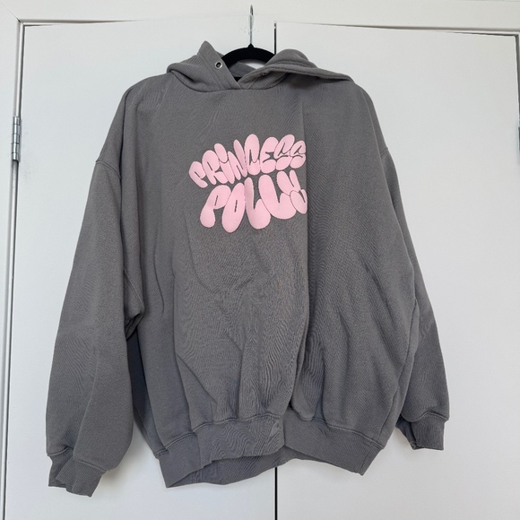 Princess Polly Graphic Oversized Hoodie - Picture 1 of 3